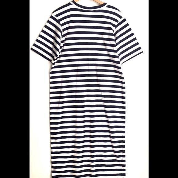 Vintage Old Dell Designs striped Maxi dress, Sz M - Picture 6 of 7